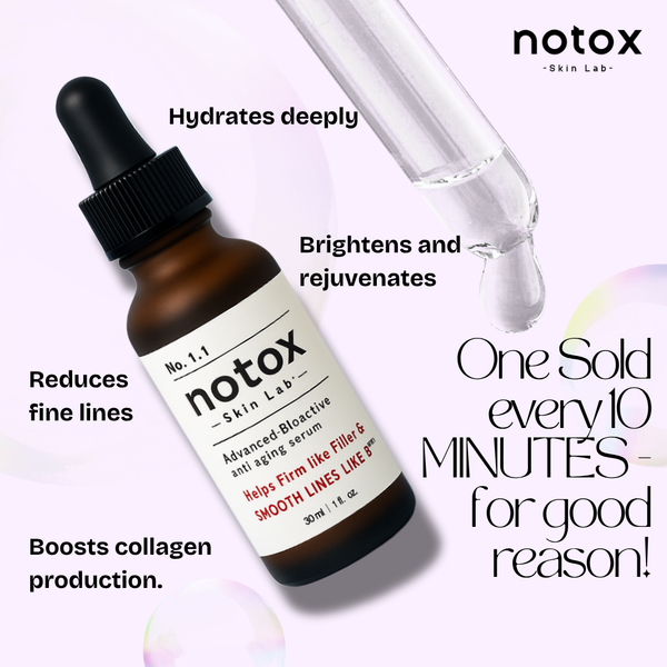 Notox Skin Lab - Notox 1.1 - Advanced Anti-Aging Serum Skincare Daily Radiant