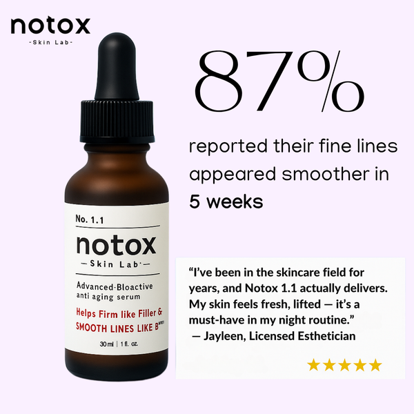 Notox Skin Lab - Notox 1.1 - Advanced Anti-Aging Serum Skincare Daily Radiant